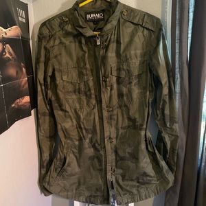 Army print jacket